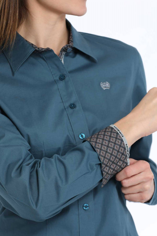 Cinch - Women's Long Sleeve Button Down Shirt