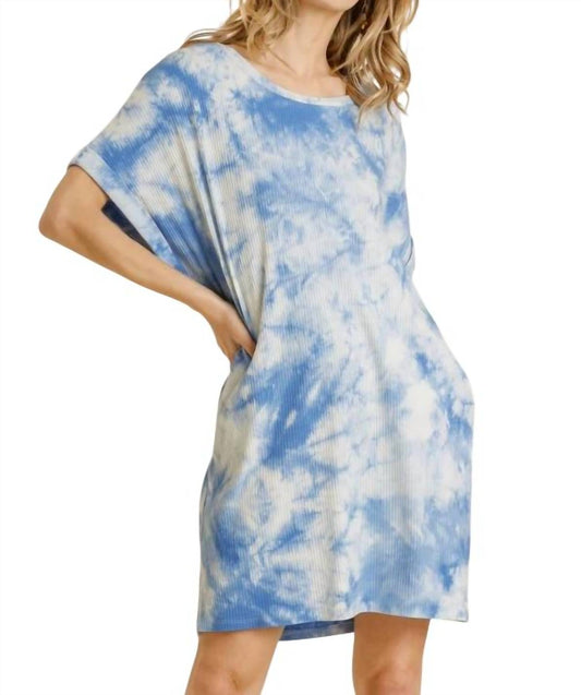 Umgee - Ribbed Tie Dye Dress