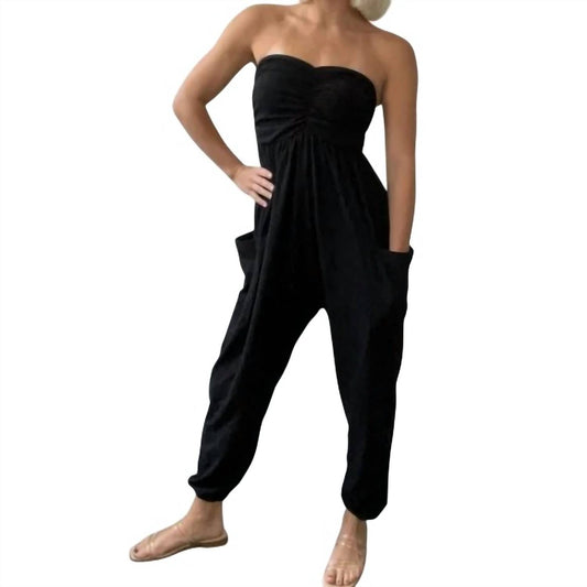 Bucketlist - Bowie Strapless Jumpsuit