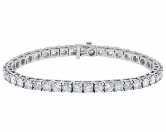 Diana M Jewels - Women's 14k Diamond Tennis Bracelet - bracelets - directbrandpartner - gold