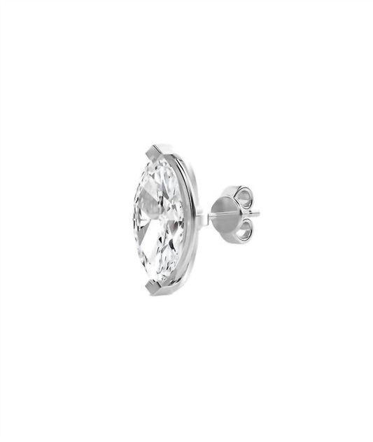 Diana M Jewels - Women's 1.5 Cts Marquise Lab Diamond Stud Earrings - directbrandpartner - earrings - jewelry