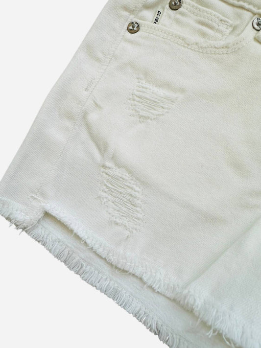 Dl1961 - Kids' - Girl's Lucy Denim Distressed Cut Off Short - bottoms - clothing - cotton - blend