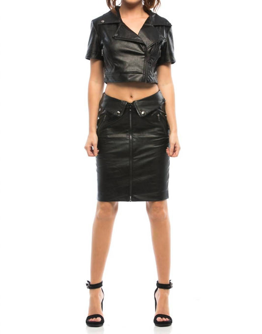 Do+Be - Rider Skirt - black - clothing - pencil