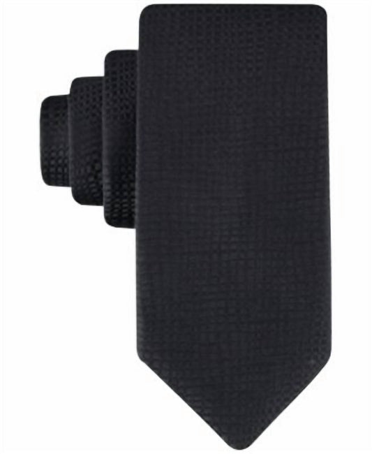 Calvin Klein - Men's Sadie Distorted Grid Tie