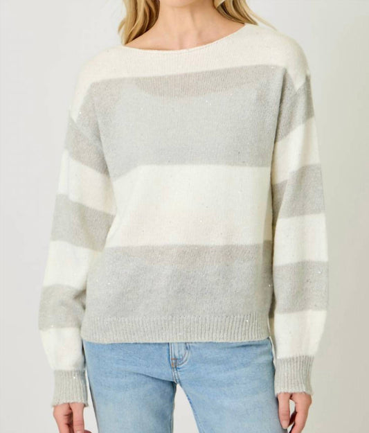 Mystree - Sequin Pullover Sweater