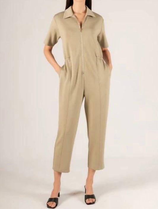 P.Cill - Modal Zip Up Jumpsuit