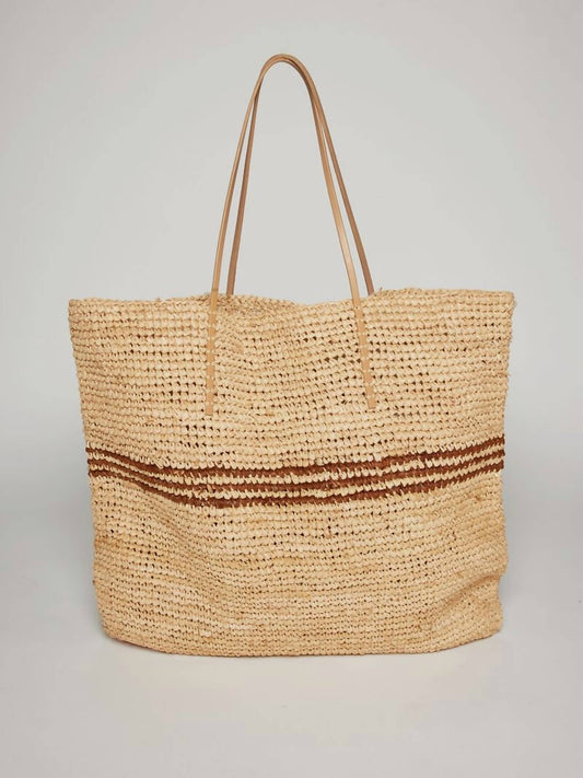 Hat Attack - Women's Luxe Stripe Tote Bag
