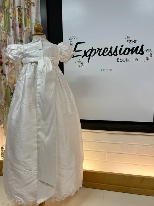 L'Pety Canar - Girl's Lace & Beaded Dress