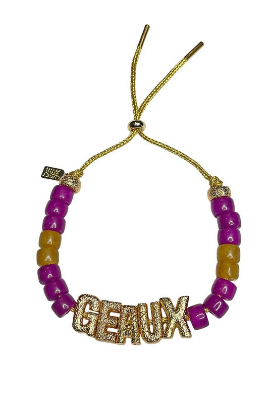Lucky Star Jewels - Women's Eye Candy Geaux ID Bracelet