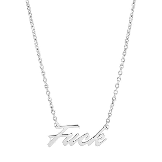 Eklexic - Women's F*ck Necklace