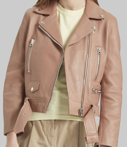 Acne Studios - Women's Mock Moto Lambskin Jacket