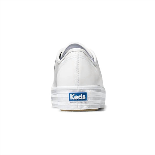 Keds - Women's Triple Kick Leather Shoes