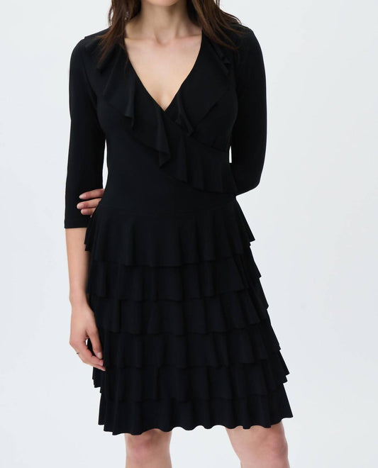 Joseph Ribkoff - Ruffle Tiered Dress