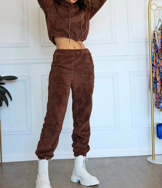 Little Secret Of Mine - Women's Cropped Hoodie Jogger Set