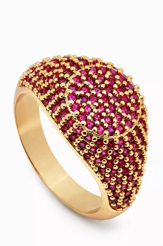 Luv Aj - Women's Pave Signet Ring