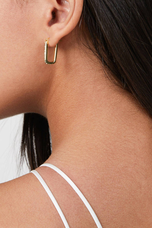 DYLAN GEMSTONE LINK EARRINGS