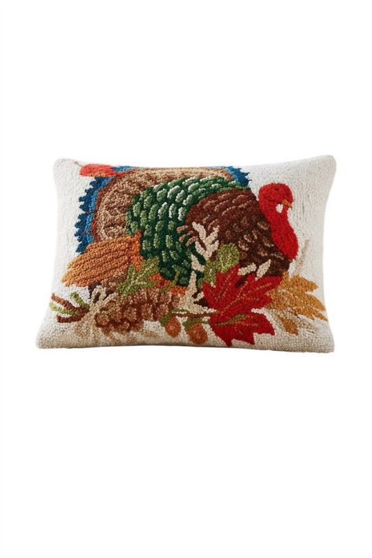 Peking Handicraft - Thanksgiving Turkey Pillow