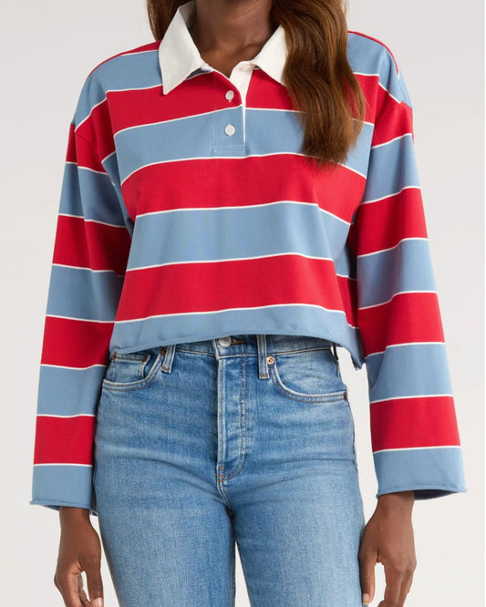 Re/Done - Cut Off Rugby Polo