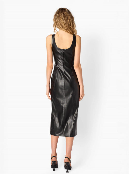Cami Nyc - Kirby Leather Midi Dress