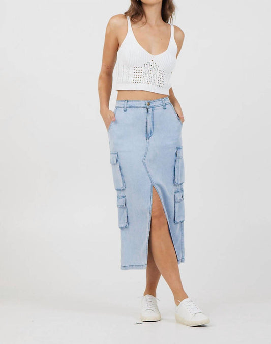 Vintage Havana - Cargo Maxi Skirt