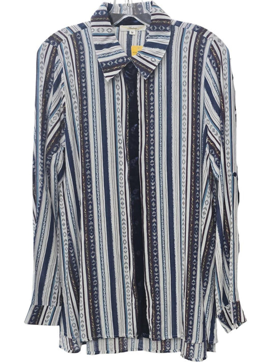 Andree By Unit - Women's Striped Button Up Shirt