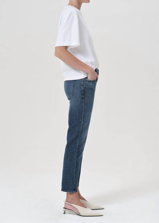 Agolde - Control Kye Mid Rise Straight Crop Jeans