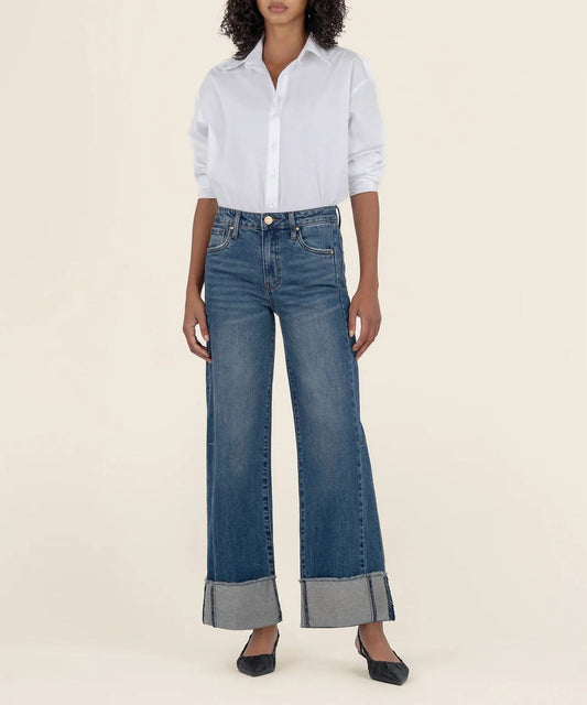 Kut From The Kloth - Meg High Rise Wide Leg Jeans