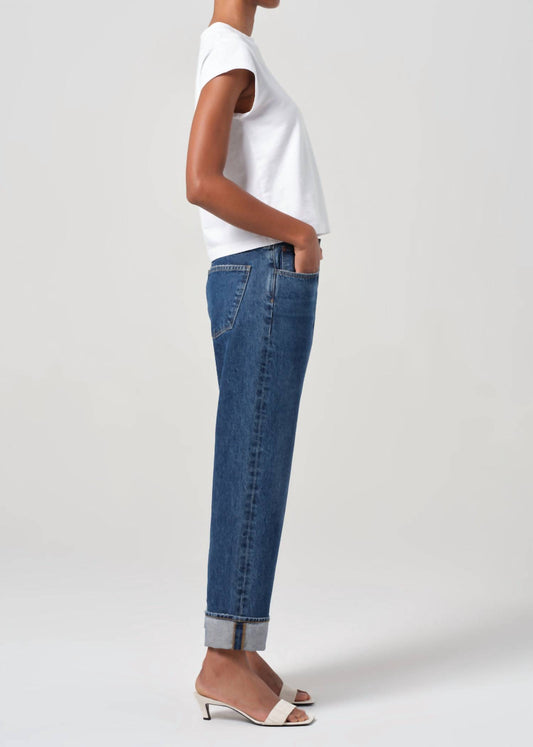 Agolde - Fran Low Slung Straight Jean