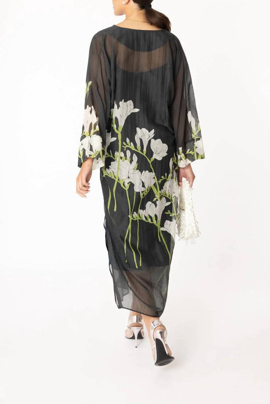 Bernadette - Freesia Printed Kaftan