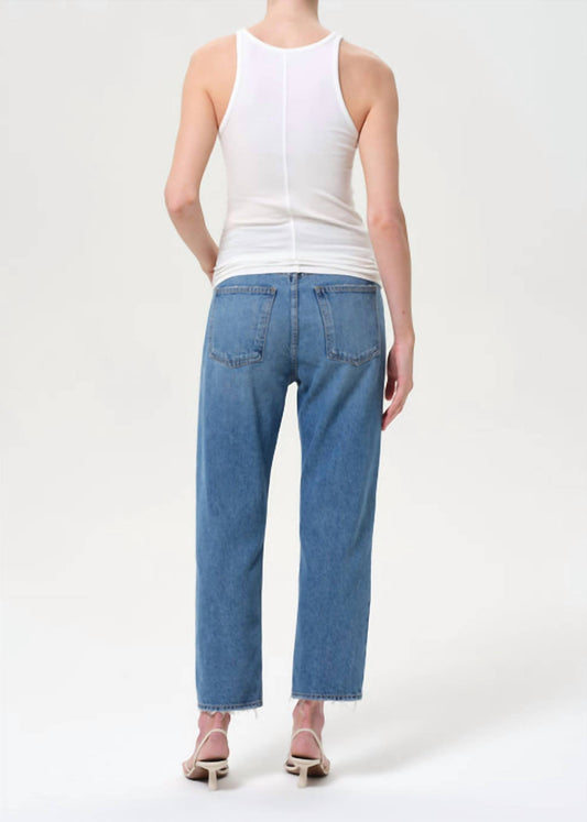 Agolde - 90's Crop Mid Rise Straight Jeans