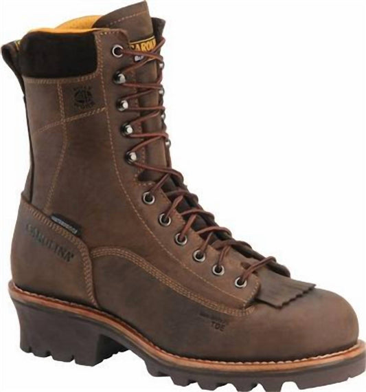 Carolina - Men's Comp Toe Lace To Toe Waterproof Logger Boot