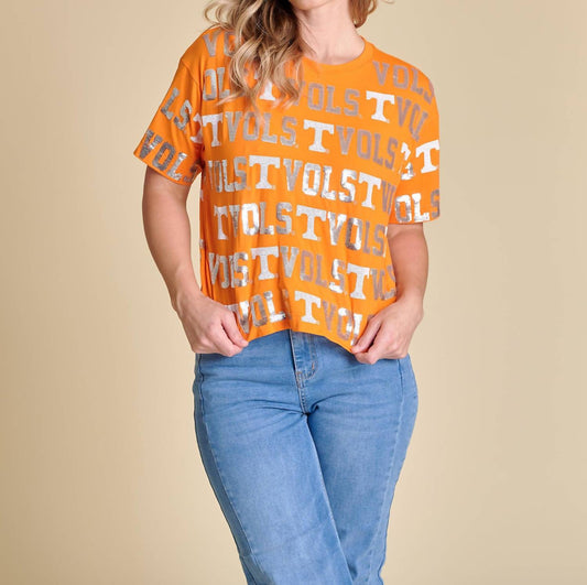 Stewart Simmons - The Sequin Repeat Tee Tennessee