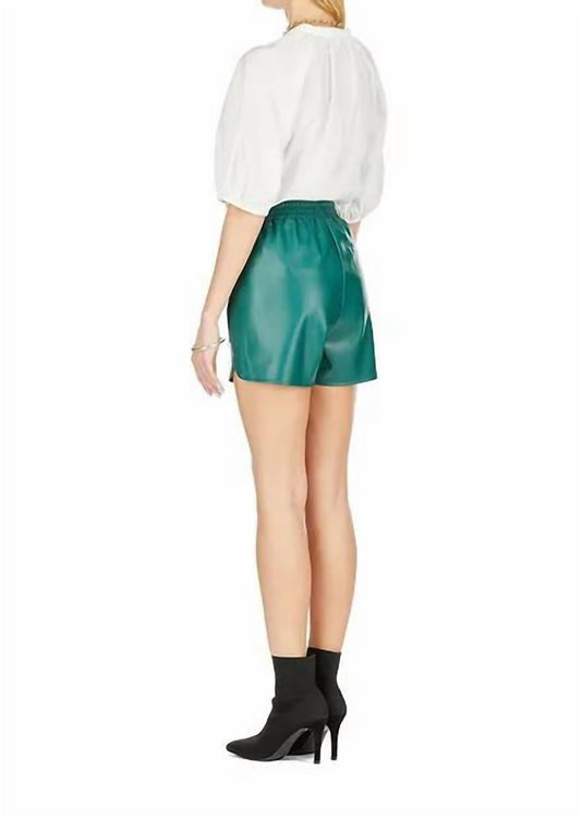 Joy Joy - Pleather Pull On Short