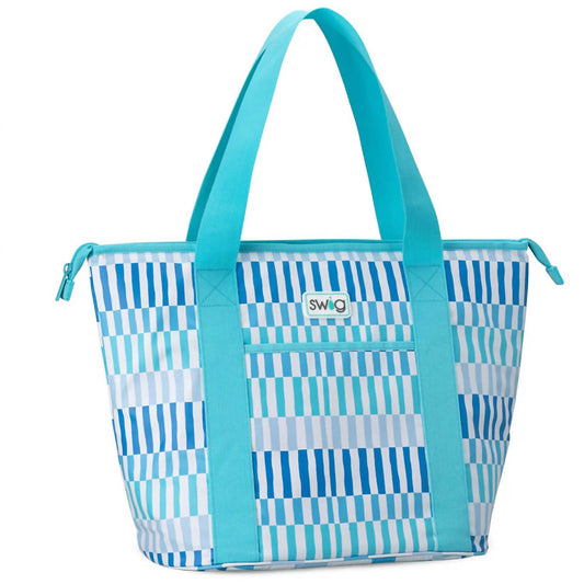 Swig Life - Women's Glacier Stripe Zippi Cooler Bag