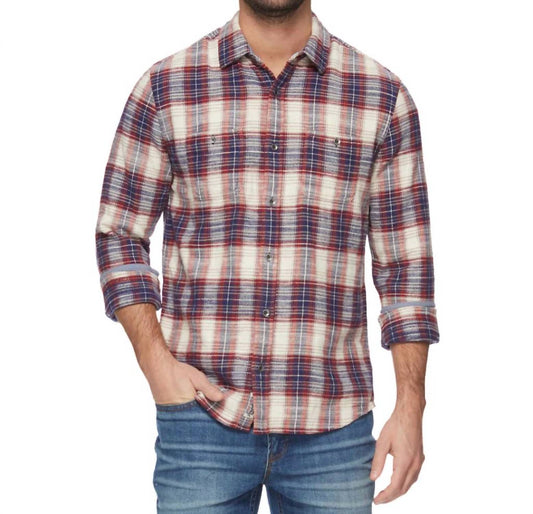 Flags & Anthem - Donley Slub Long Sleeve Polo Shirt