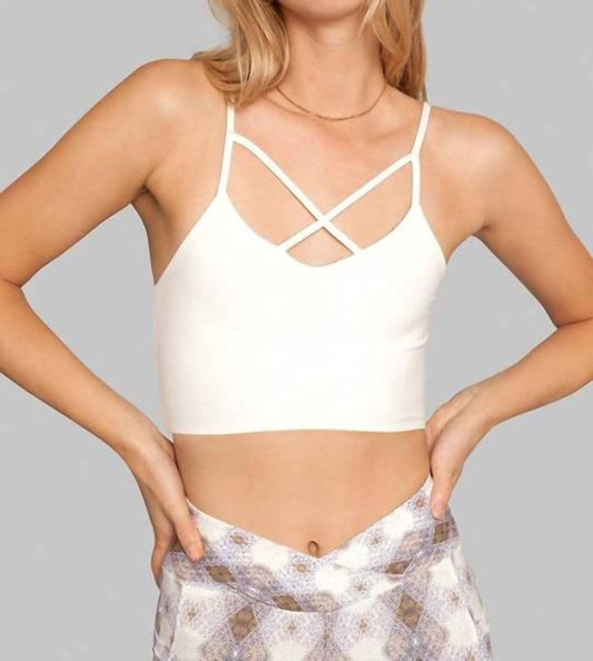 ARGYLE CRISSCROSS 4-WAY TOP