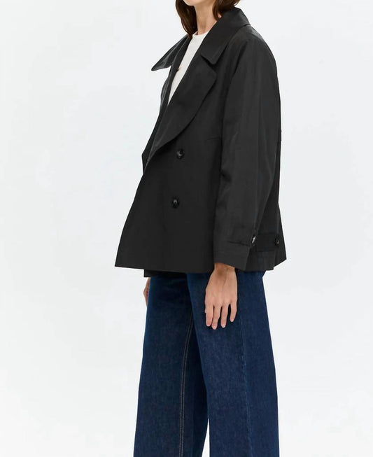 Bobi - CROPPED TRENCH JACKET