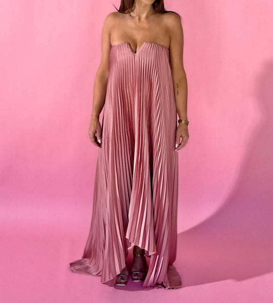 Dress Forum - Exceptionally Elegant Pleated Maxi Dress