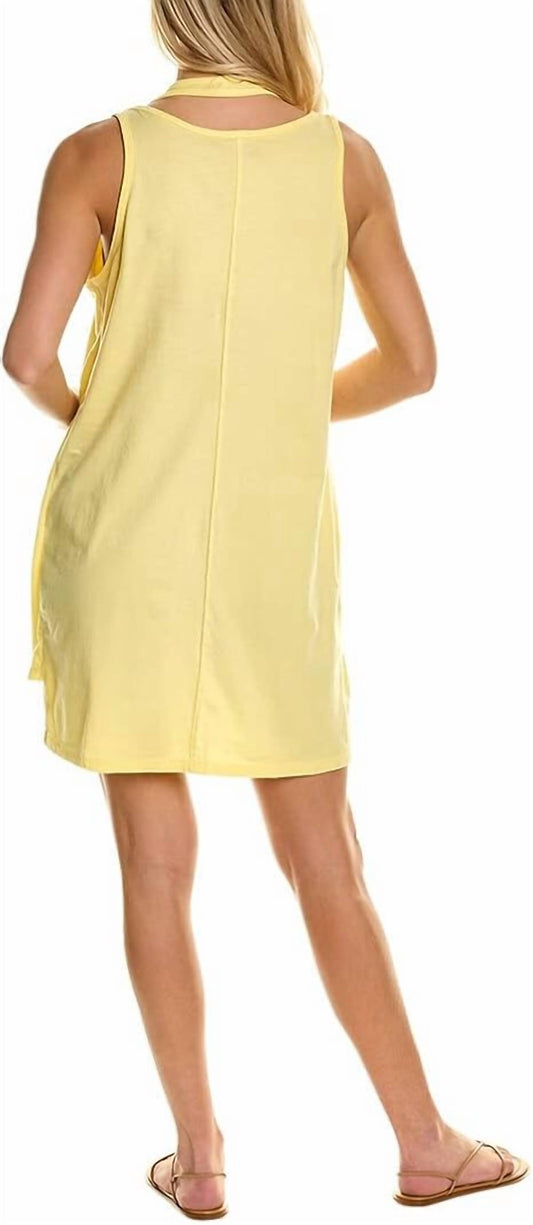 Monrow - Women's Double Layer Racer Tank Dress