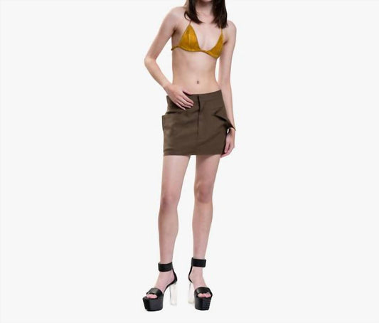 Rick Owens - Women's Cut Off Mini Skirt