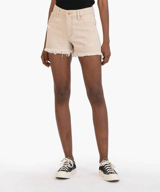 Kut From The Kloth - High Rise Long Denim Short