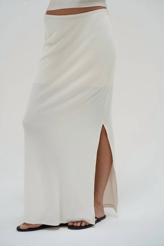 Lna - Steph Ribbed Skirt