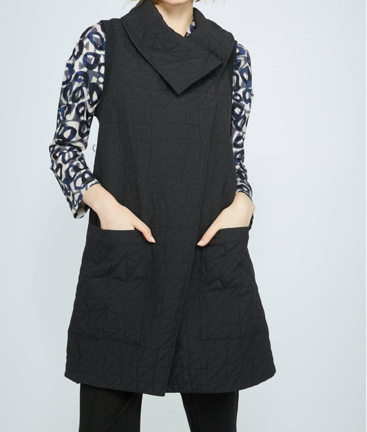 Olivia By Habitat - Quilted Long Vest