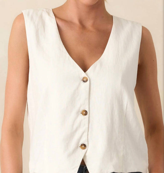 Z Supply - Women's Linen Vest Top