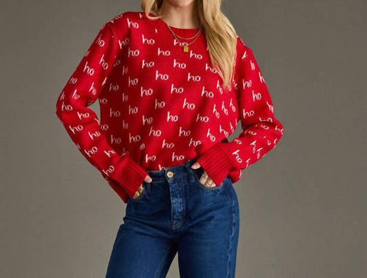 Panache - Ho Ho Ho-liday Cheer Sweater