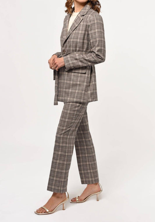 Greylin - Indala Check Trouser