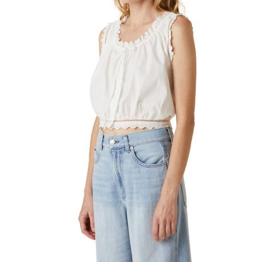 Le Jean - Eyelet Camisole Top