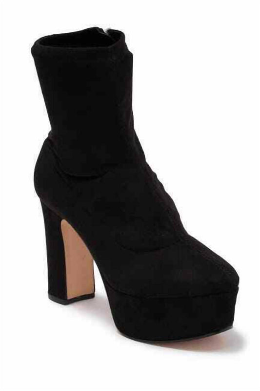 Schutz - Women Susien Side Zip Lugged Suede Leather Platform Boots