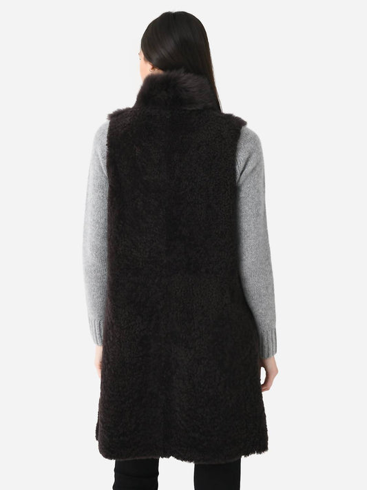 Suprema - Women's Reversible Shearling Vest