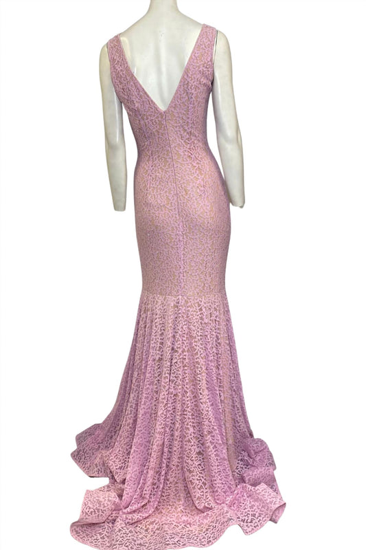 Jovani - Lace Evening Gown